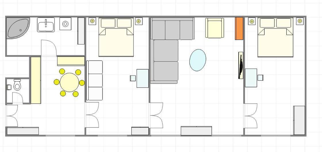 Sunflower 2bdr Flat By Ruterra * Praga